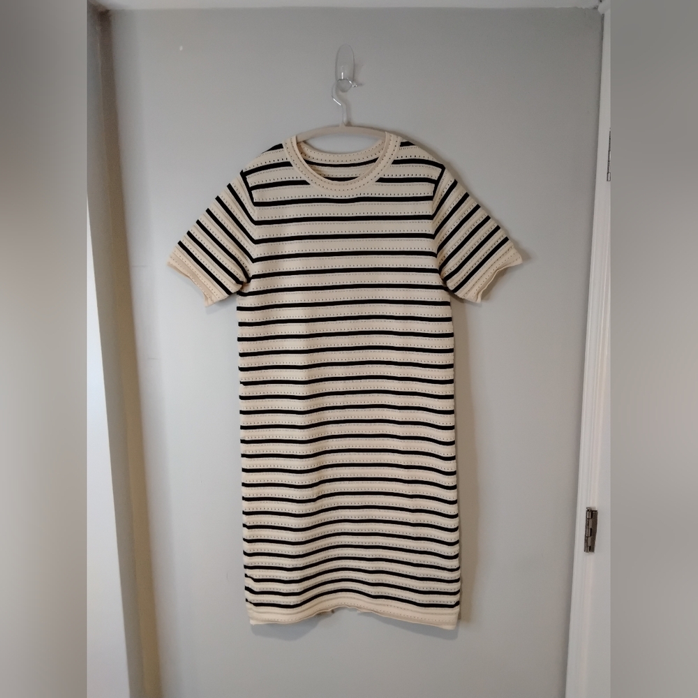 Striped Knit Dress